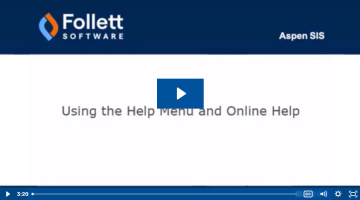 Using the Help menu and online help